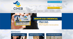 Desktop Screenshot of cimeb.org.br