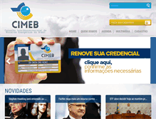 Tablet Screenshot of cimeb.org.br